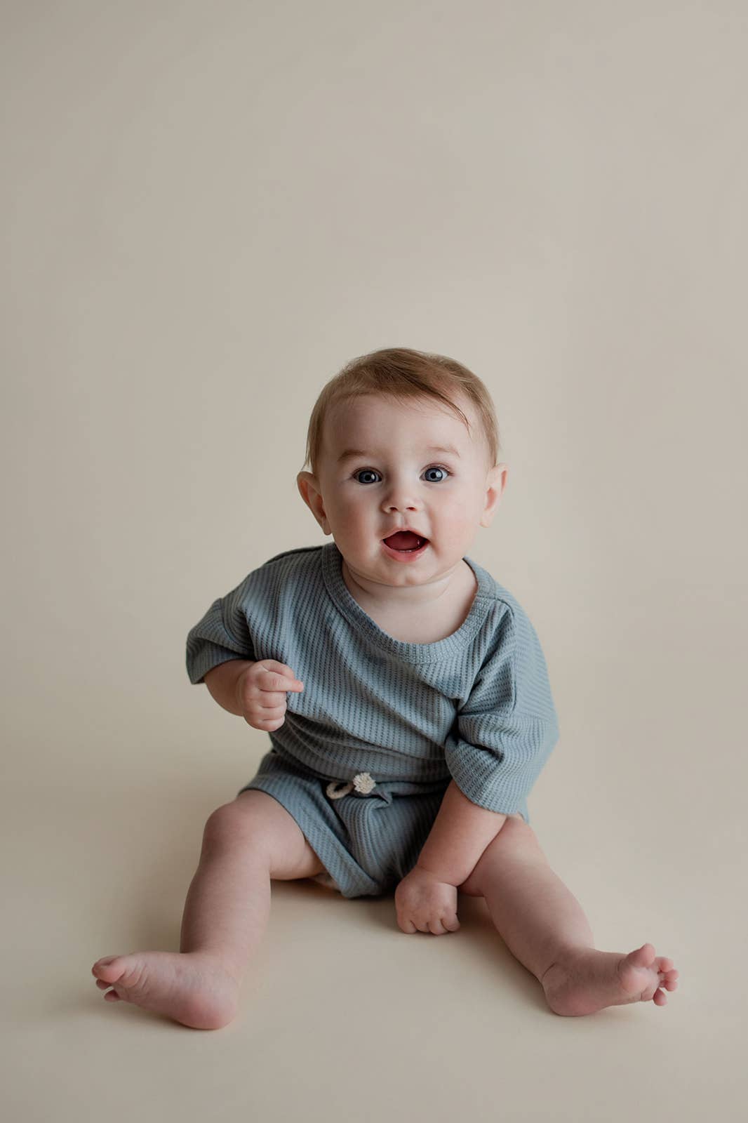 Summer Waffle Toddler Top & Bottom Set