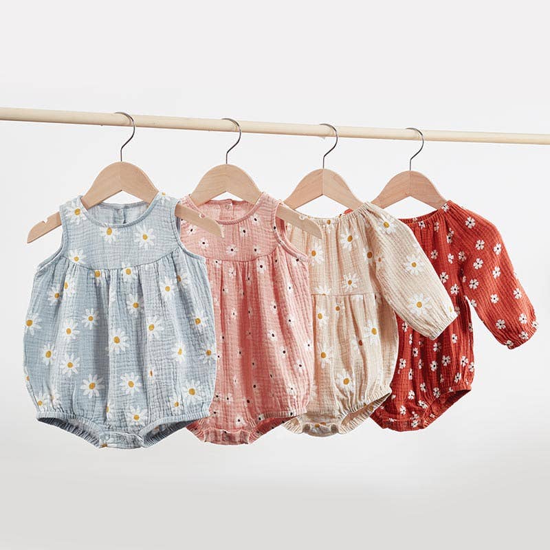 Sleeveless Romper - Floral