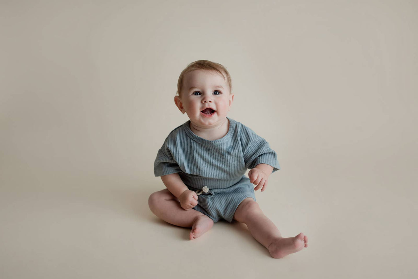 Summer Waffle Toddler Top & Bottom Set