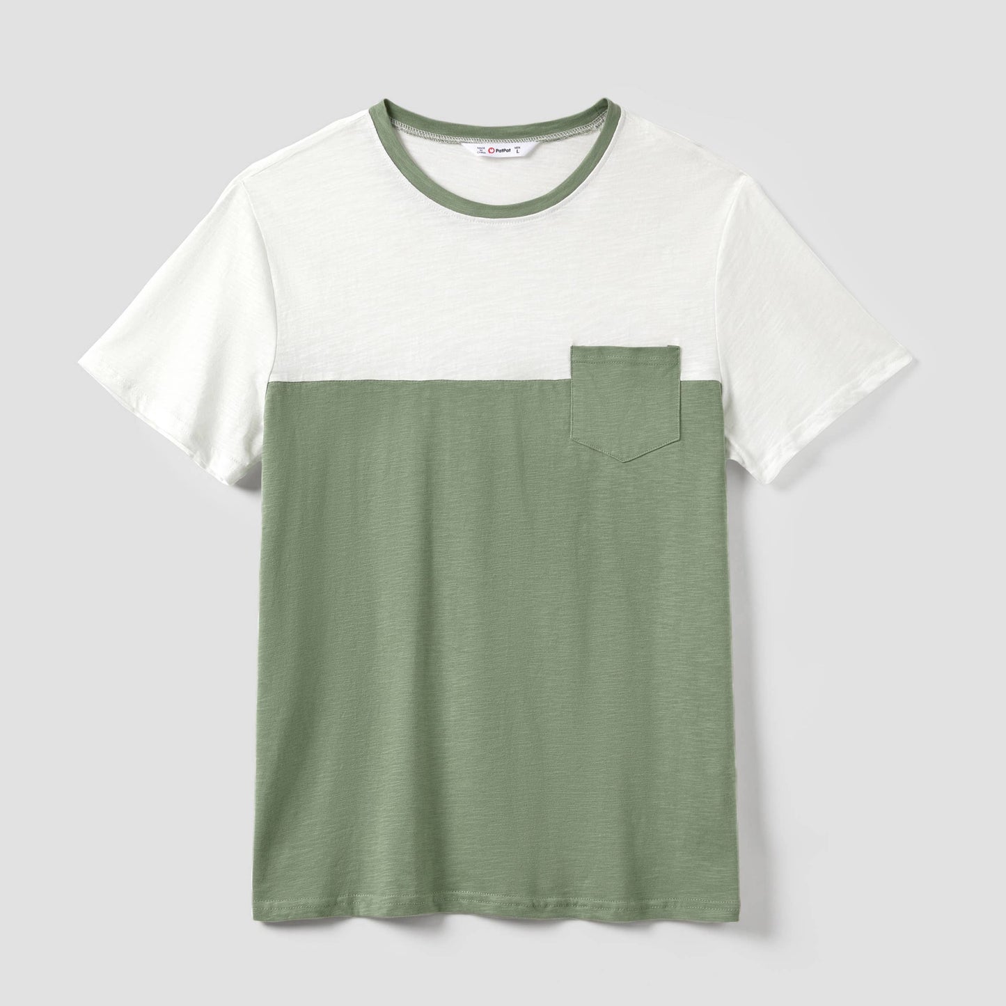 Sibling Color Block Tee and Ditsy Tie Side Strap Dress Sets