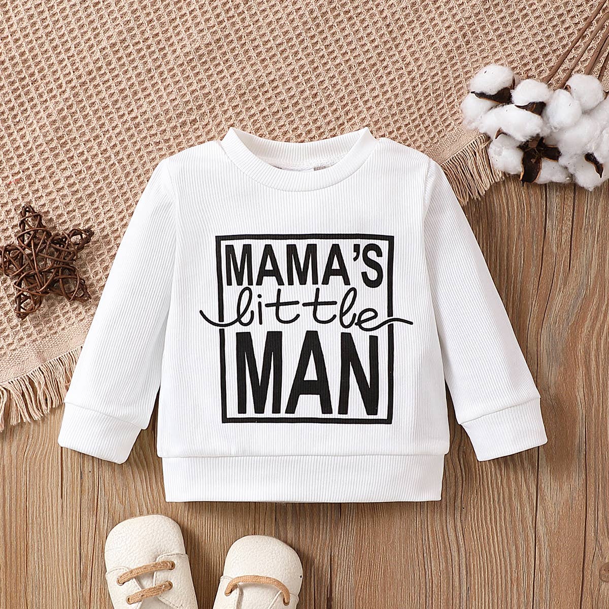 Baby Boy Letter Sweatshirt