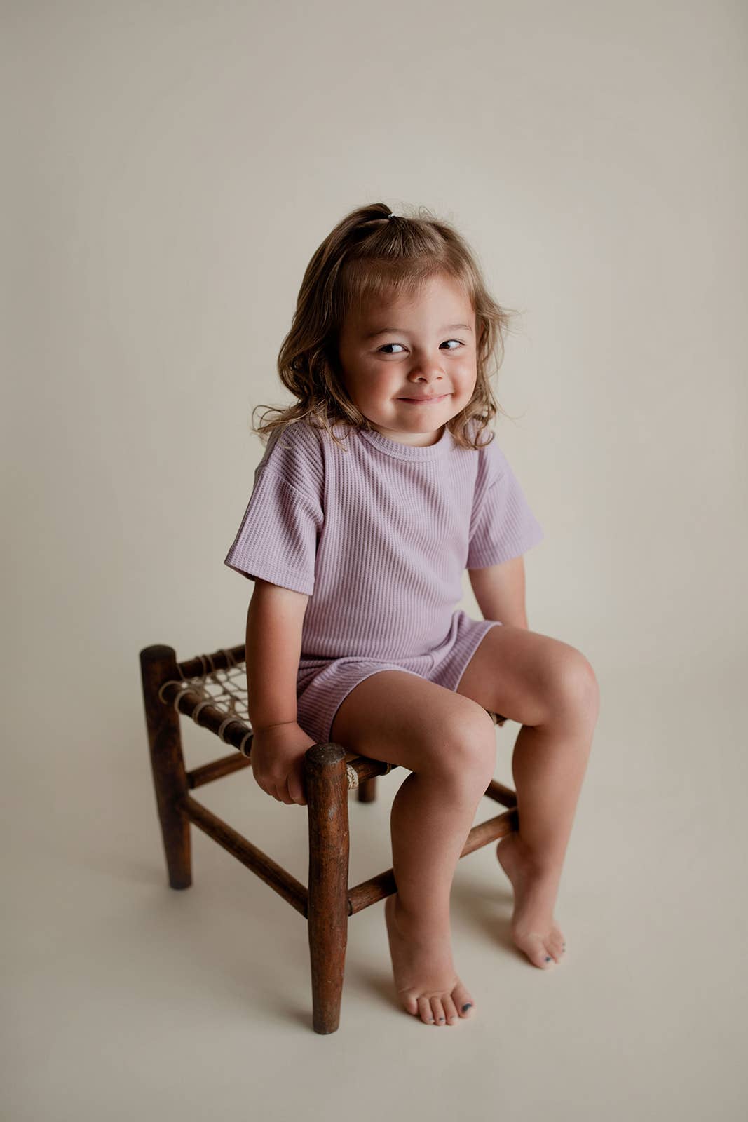 Summer Waffle Toddler Top & Bottom Set