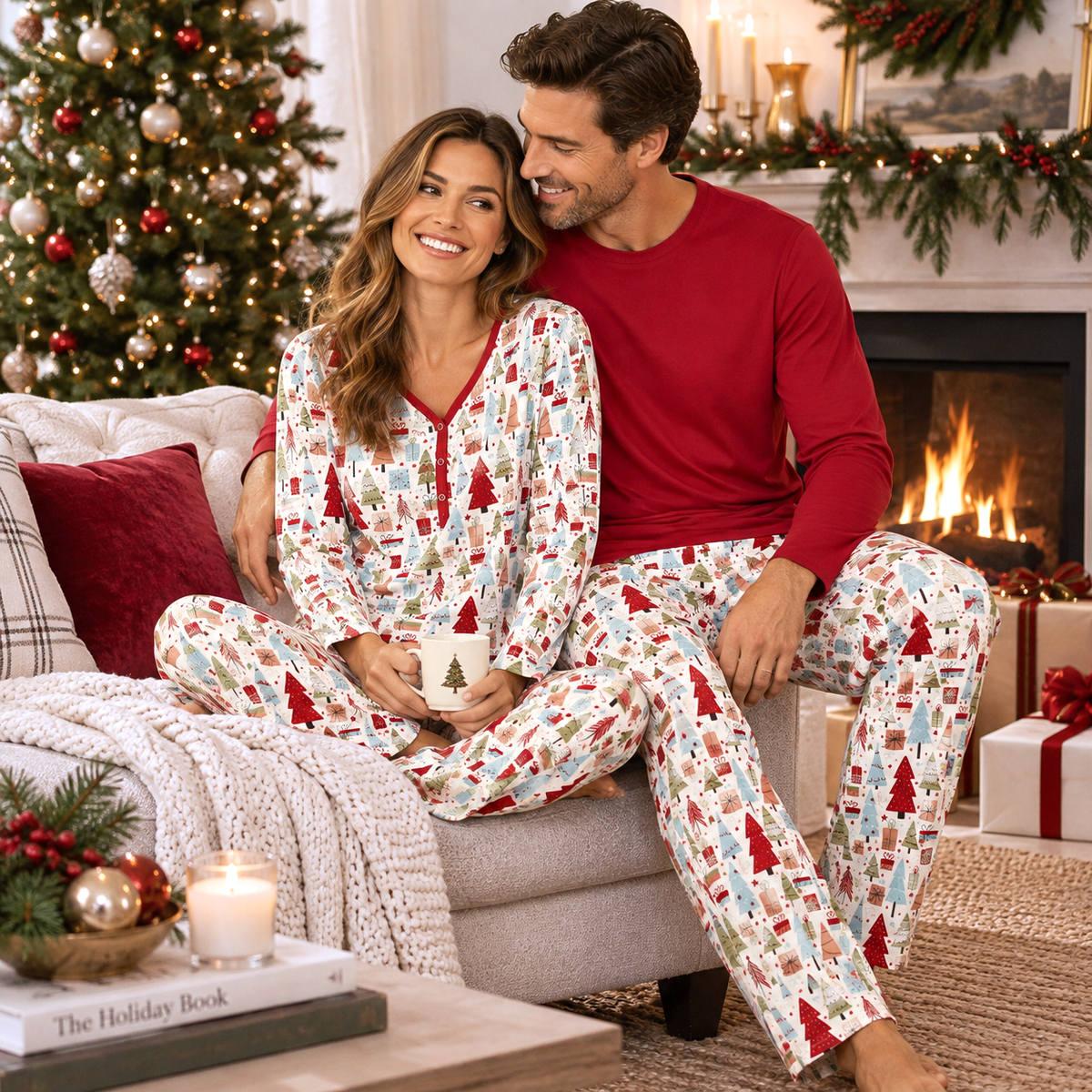 Christmas Matching Ultra-Soft Bamboo Pajamas